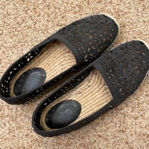 Size 8 1/2 black espadrilles Michael Kors…EUC